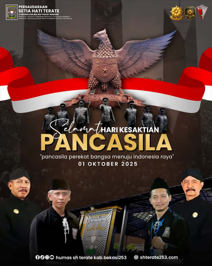Selamat Hari Kesaktian Pancasila! 